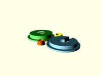 Quick release spool holder by rockpaperlizardspock