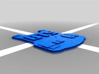 BTS LOGO KEYCHAIN by Itsa3d