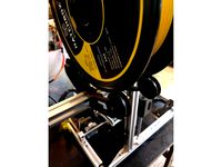 A filament reel holder that uses Airsoft bb's as bearings by btnewman