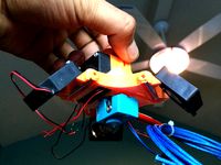 Kossel Pro E3D end effector version 3 by calviniba