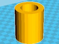 Mingda Filament Spool Collar by andyhill