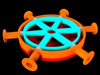 Bedini-Type 6-Pole Magnet Motor by Syrus54