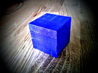 Interlocking Puzzle Cube 4x4 by RaoulDuke