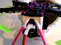 Impulserc alien 5" VTX antenna mount by babar121