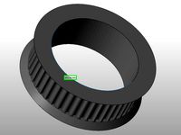 2mm GT2 idler for 608zz bearing 22mm by ylvov