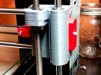 Prusa i3 Belt Tesnioning Kit by jonmessenger