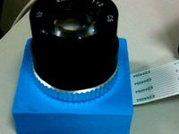 CS mount adapter for Raspberry Pi Camera board by charmlee