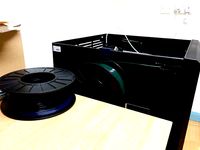 Side Spool Holder (Makerbot Z18) 1KG spool Colorfabb or Robosavvy by MANICX100
