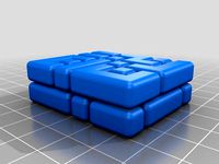 3D Tetris Parametric Puzzle by Diegomanitas