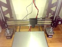 P3Steel X_carriage by hinge