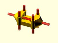 Kossel assemble carriage for LM12UU by justgook