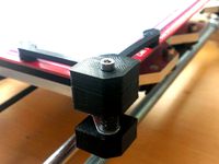 Corner brackets - heatbed / glass plate by eivind