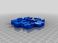X Carriage for E3D Nozzle by Emadine