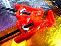 Rostock MAX Tower Alignment Clamps by 626Pilot