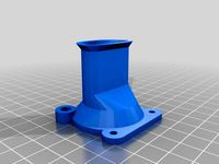 b2x x-carriage hotend fan duct by b2x