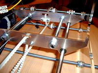 Y-axis Reprap redesign with integrated PCB Heatedbed. by Mecano