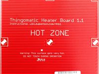 Thingomatic Heater Board v1.1 by MakerBot
