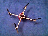 Printed Quadrocopter by Zaggo
