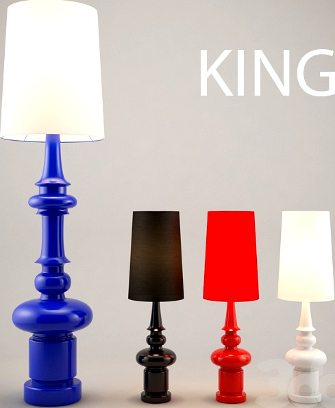 Торшер и настольный светильник KING