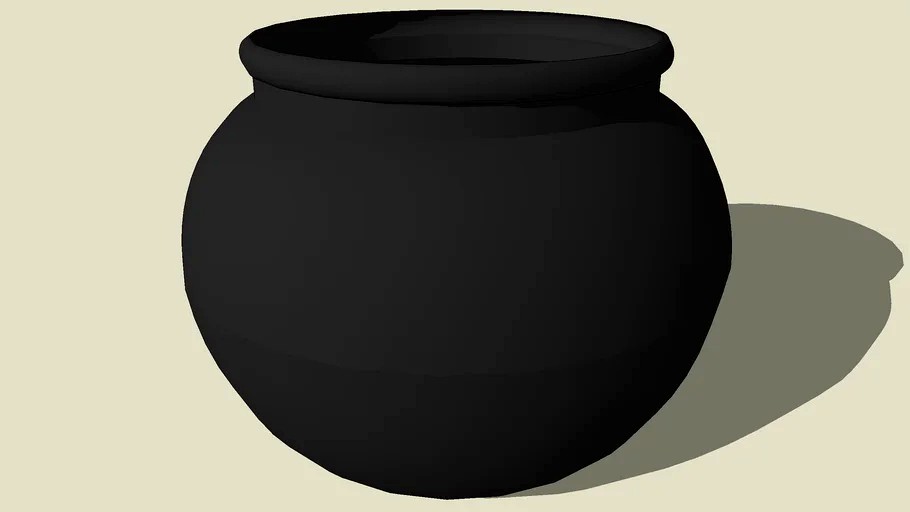 Basic Black Cauldron