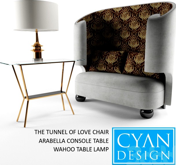CYAN DESIGN THE TUNNEL OF LOVE CHAIR