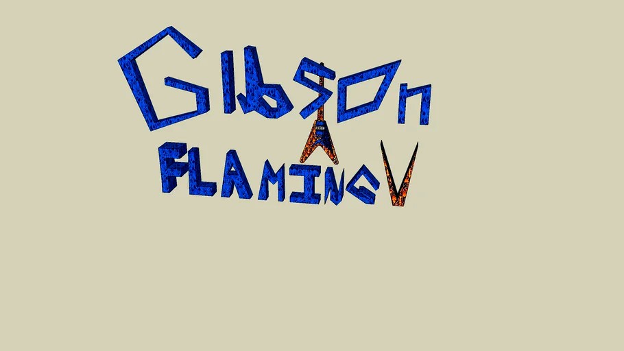 Gibson 'Flaming V'