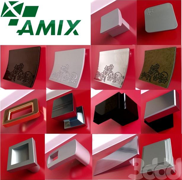 Мебельные ручки фирмы AMIX Модерн_vol.3 вторая часть
