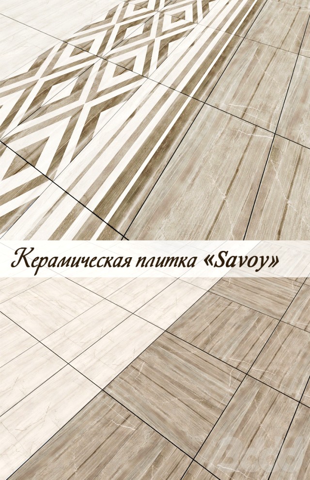 Керамическая плитка коллекции Savoy