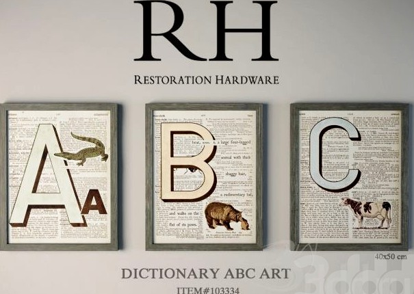 dictionary abc art