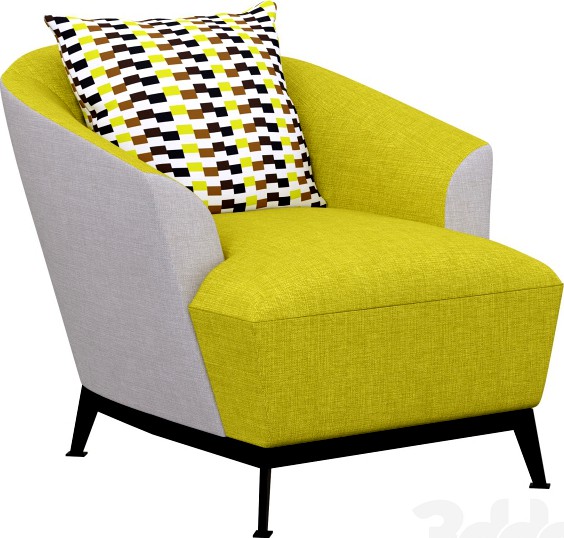 Roche Bobois Orlando Armchair