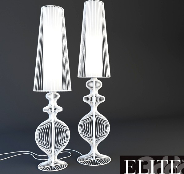 elite wire floor lamp