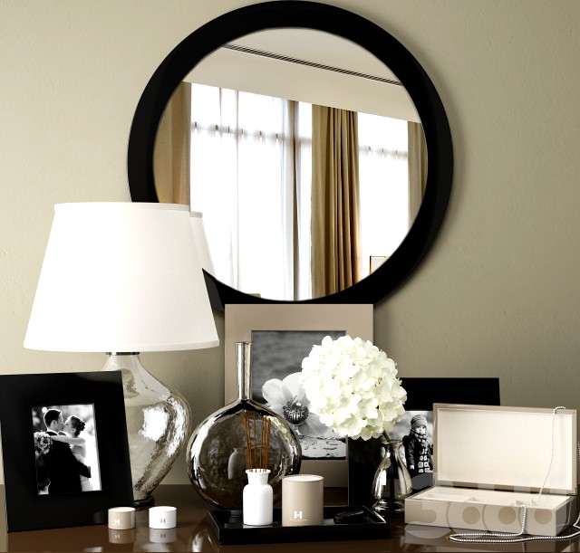 Dressing table decoration by Kelly Hoppen