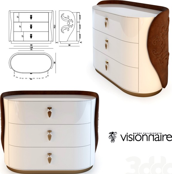 Visionnaire Alice Chest of drawers