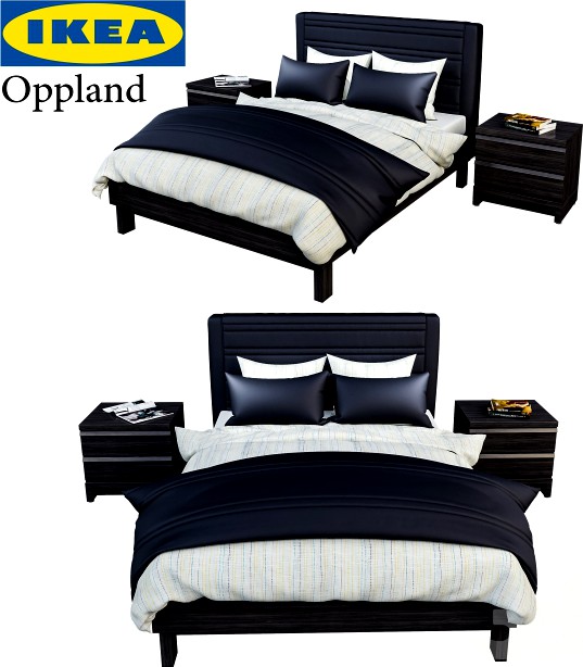 OPPLAND Bed & Drawer Chest IKEA
