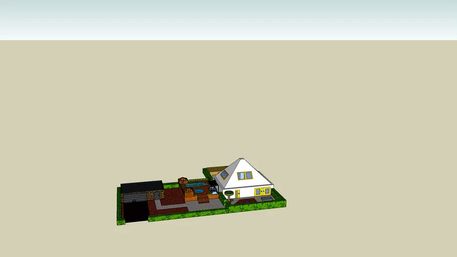 huis met tuin