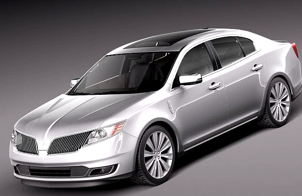 Lincoln MKS 2013 3D Model