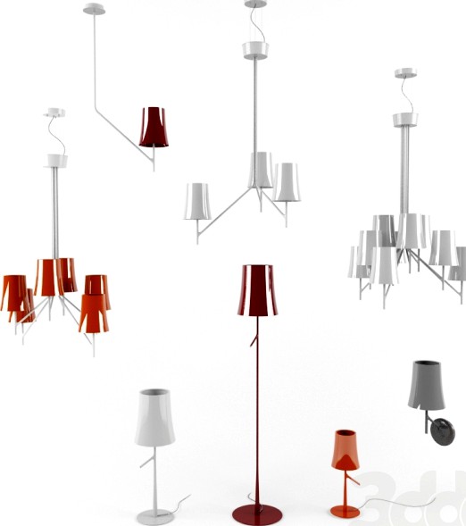 Full lamp pack - Birdie - Foscarini