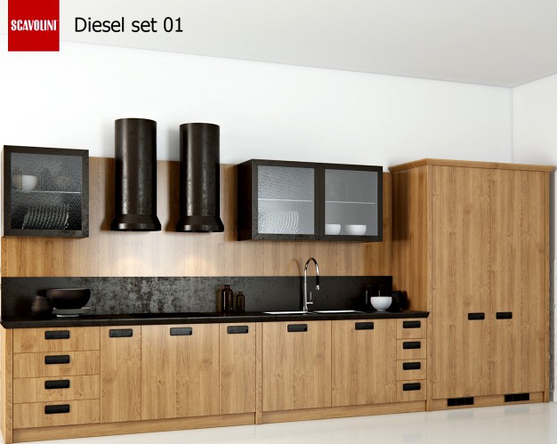 Кухня Scavolini Diesel set 01