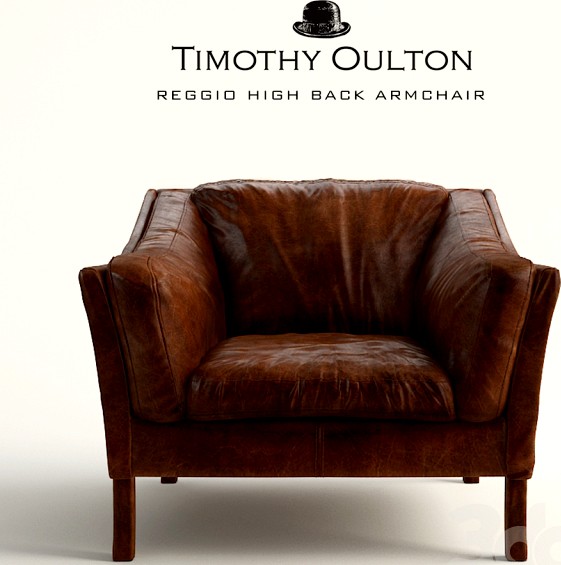 REGGIO HIGH BACK ARMCHAIR, Timothy Oulton