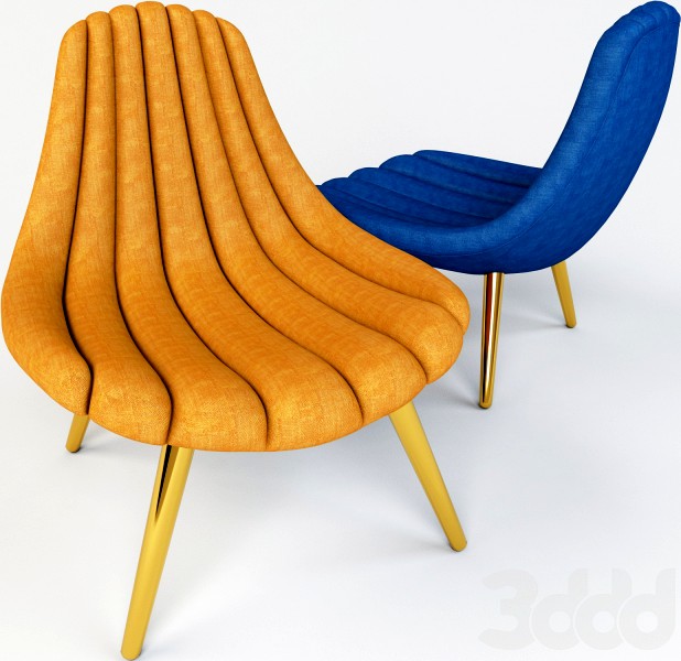 BRIGITTE LOUNGE CHAIR by Jonathan Adler