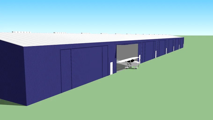 Airport hangar