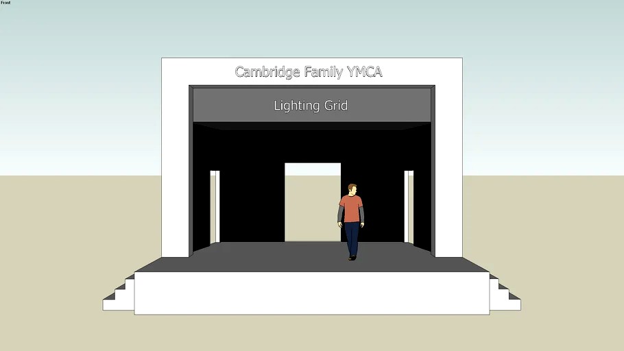 Cambridge Family YMCA Theatre Stage