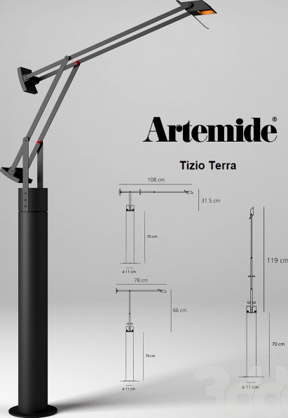 Artemide tizio terra