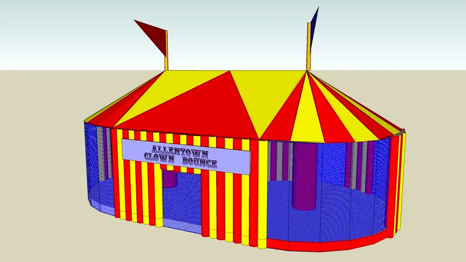 Inflatable Circus Bounce