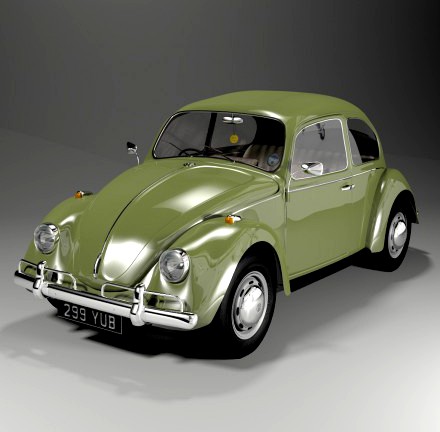 VW Beetle Shiny version