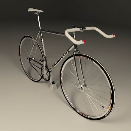 bianchi pista track bike