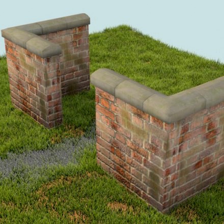 Brick Wall with Array Modifiers