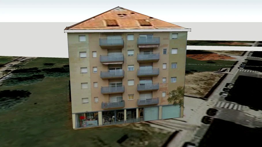 3 edificis bessons a Remolins 1 de 3