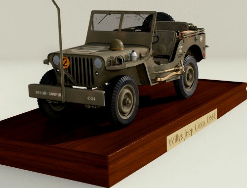 Willys Jeep Circa 1944