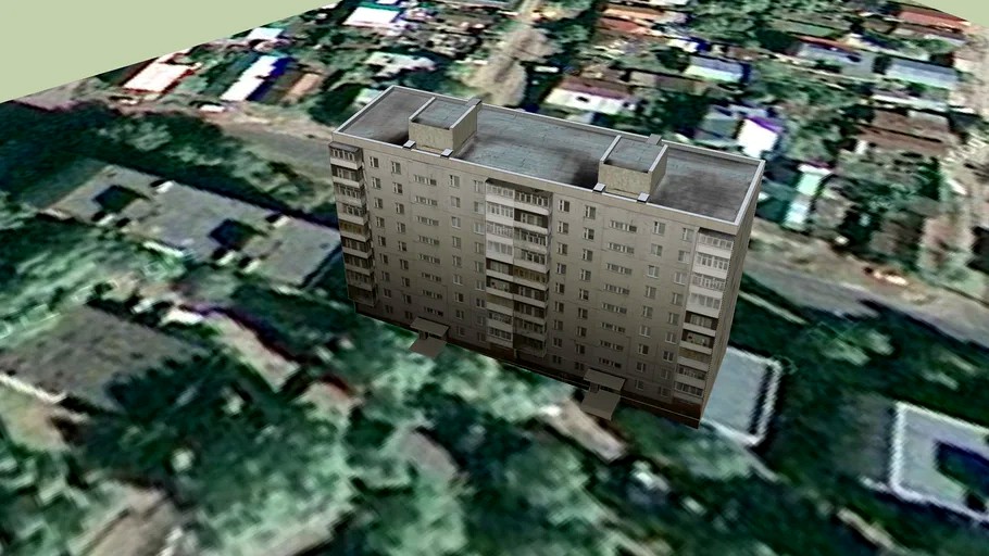 9-этажный панельный жилой дом
